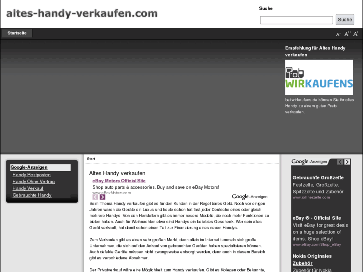www.altes-handy-verkaufen.com
