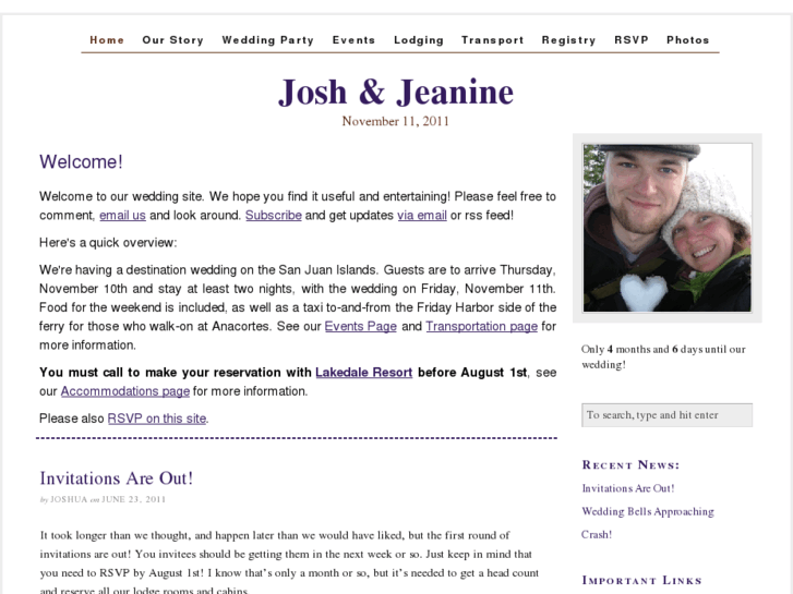 www.joshandjeanine.com