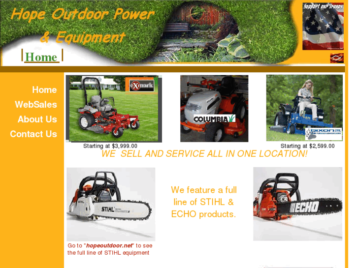 www.hopeoutdoorpowerequipment.com