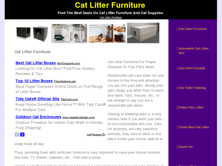 www.catlitterfurniture.org