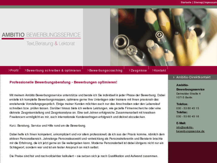 www.ambitio-bewerbungsservice.de