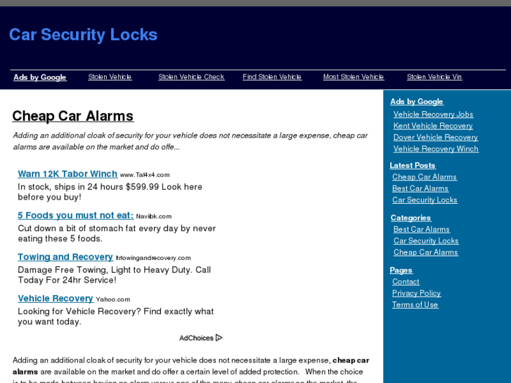www.carsecuritylocks.com