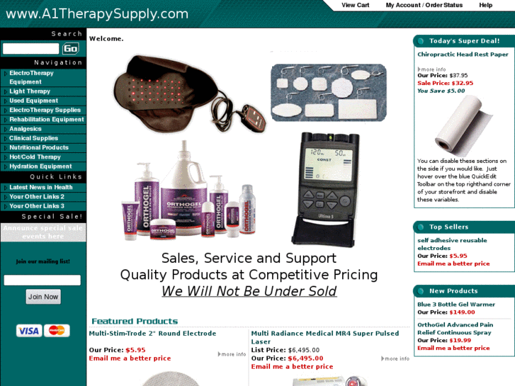 www.a1therapysupply.com