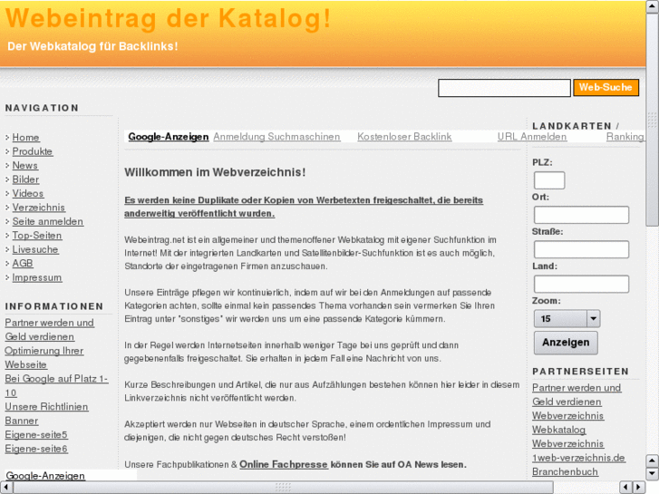 www.webeintrag.net