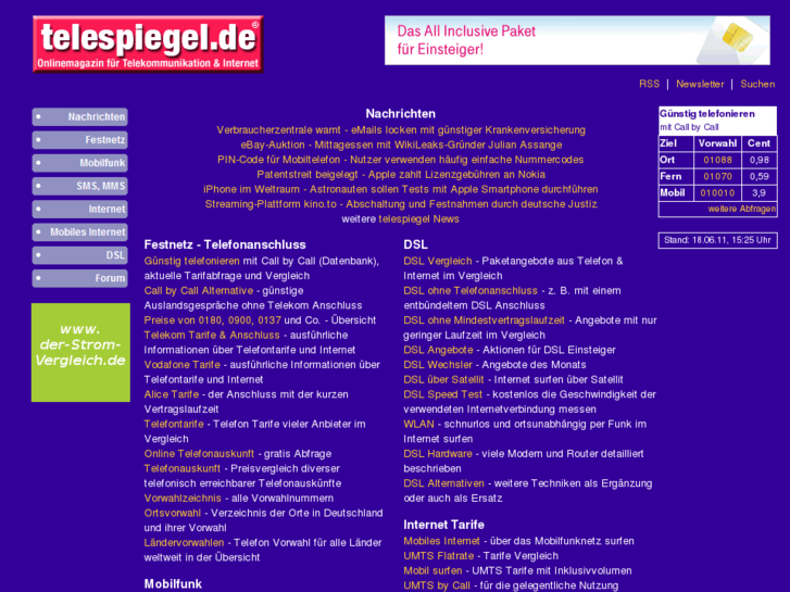 www.telespiegel.de