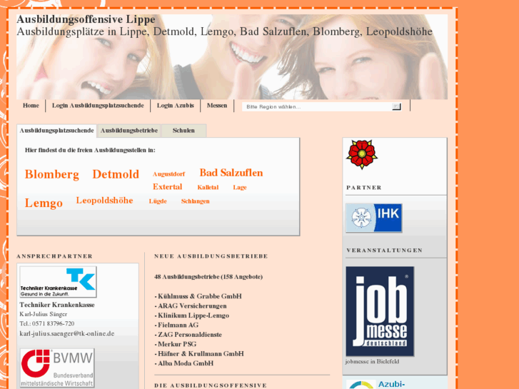 www.ausbildungsstellen-lippe.de