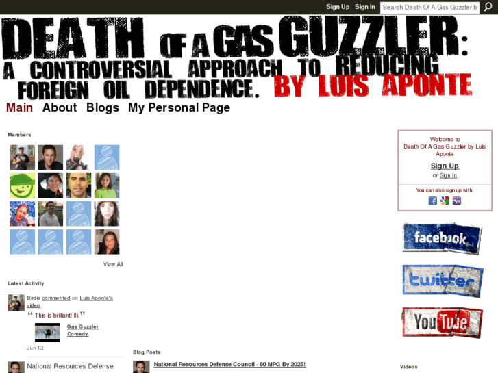 www.deathofagasguzzler.com