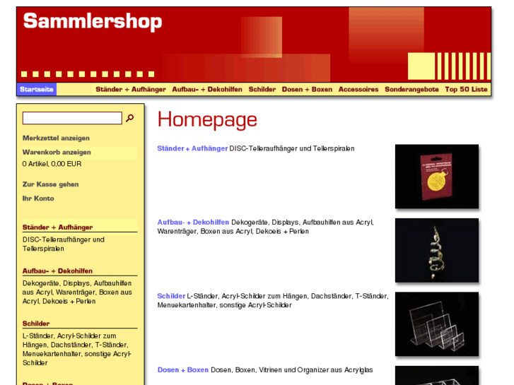 www.sammlershop.de