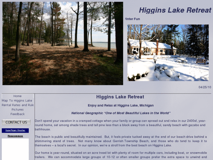 www.higginslakerental.com