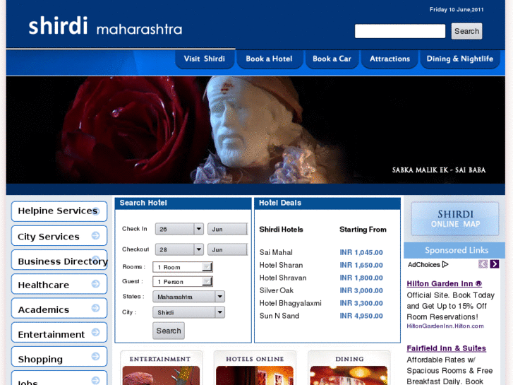 www.shirdi-hotels.com