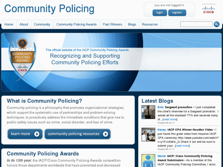 www.communitypolicingaward.com
