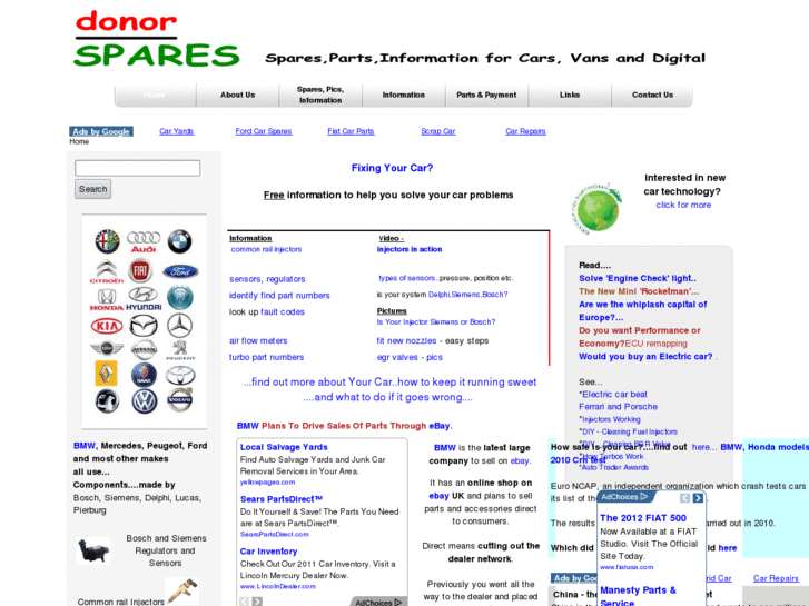 www.donorspares.co.uk