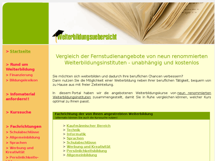 www.weiterbildungsuebersicht.de