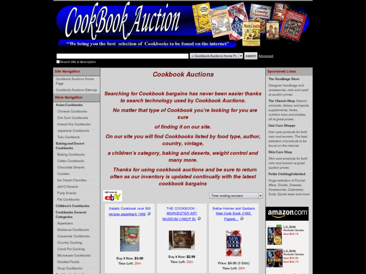 www.cookbookauctions.net