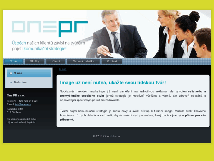 www.onepr.cz