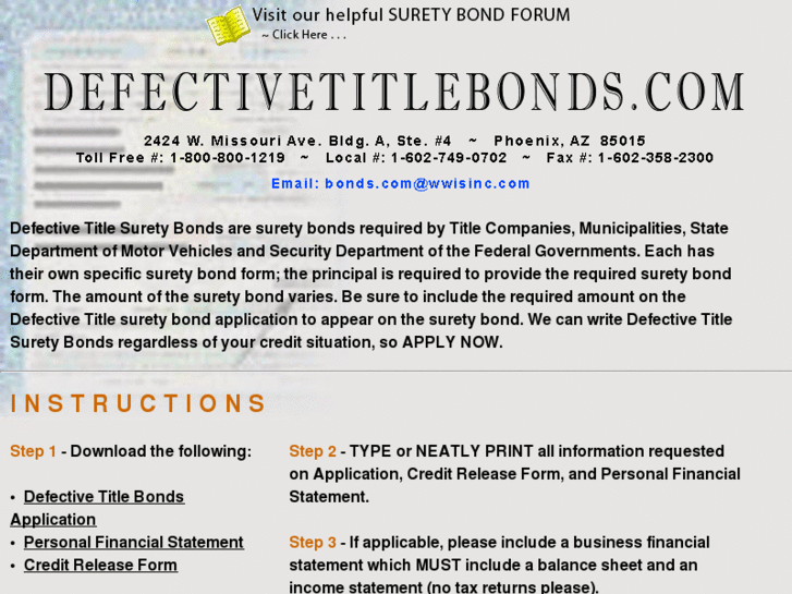 www.defectivetitlebonds.com