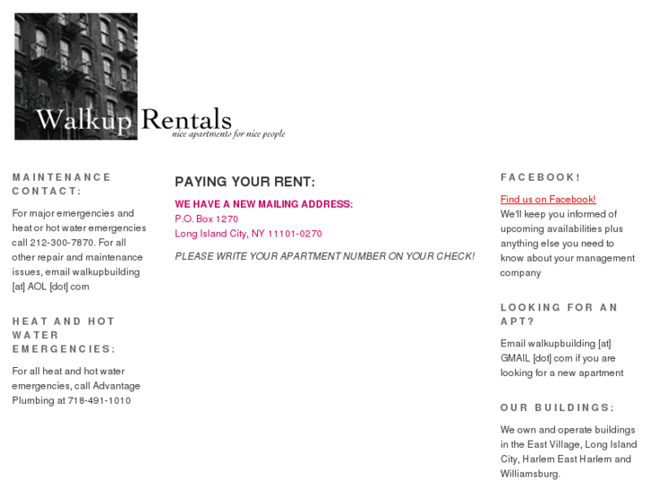 www.walkuprentals.com