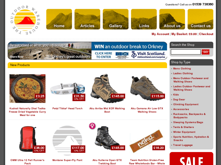 www.outdoorwarehouse.co.uk
