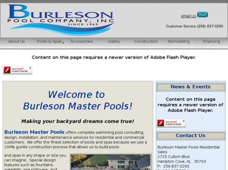 www.burlesonmasterpools.com