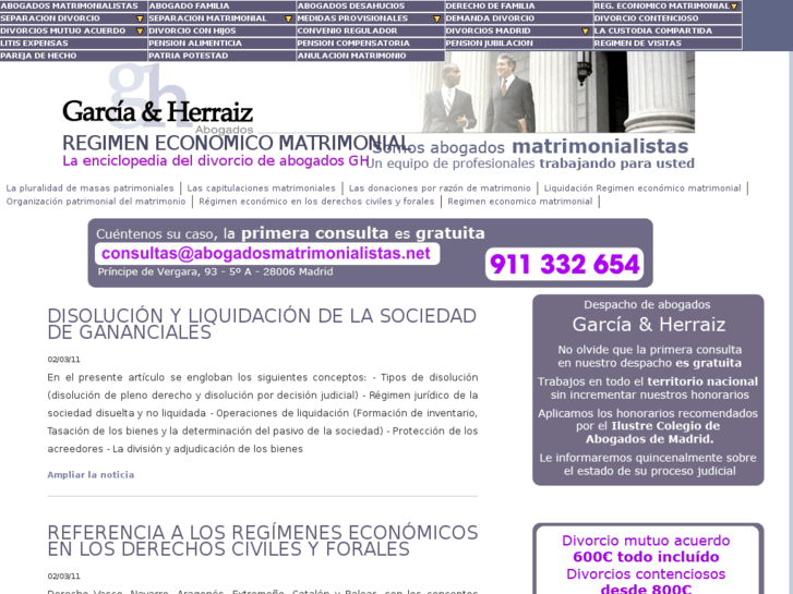 www.regimeneconomicomatrimonial.es