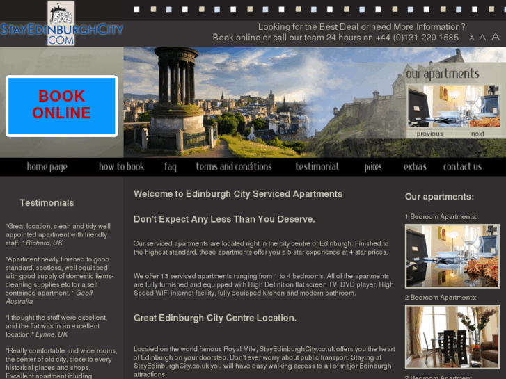 www.stayedinburghcity.com