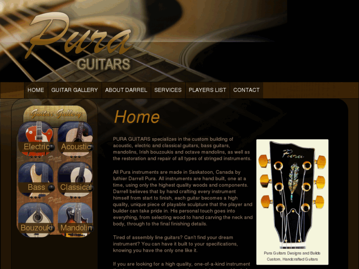 www.puraguitars.com