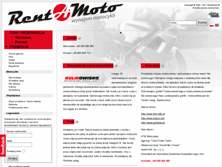 www.rentamoto.com.pl