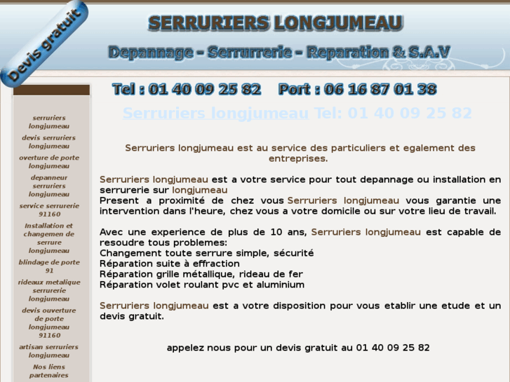 www.serrurierslongjumeau.org
