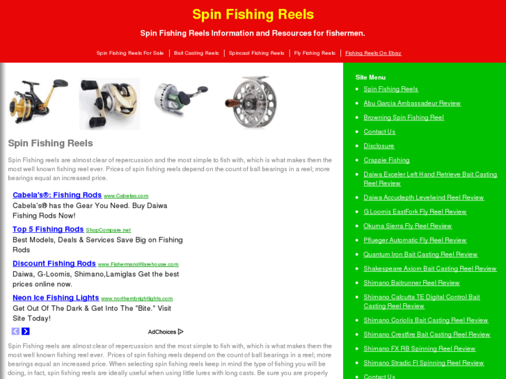 www.spinfishingreels.com