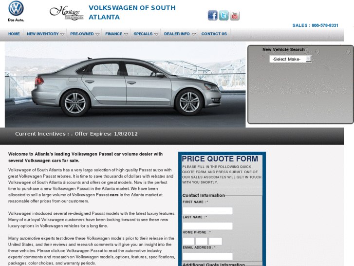 www.newvolkswagenpassat.com