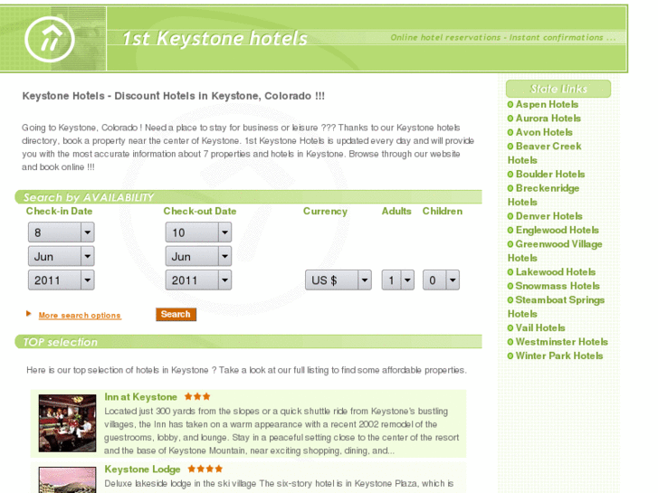 www.1stkeystonehotels.com