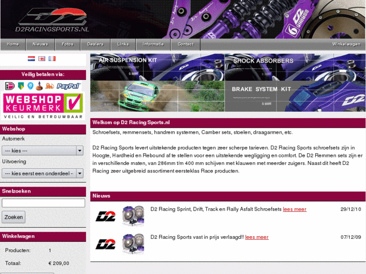 www.d2racingsports.nl