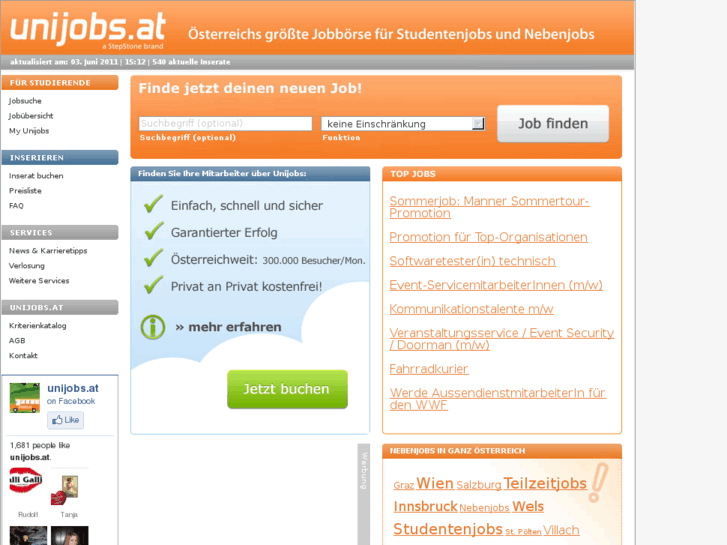 www.unijobs.at