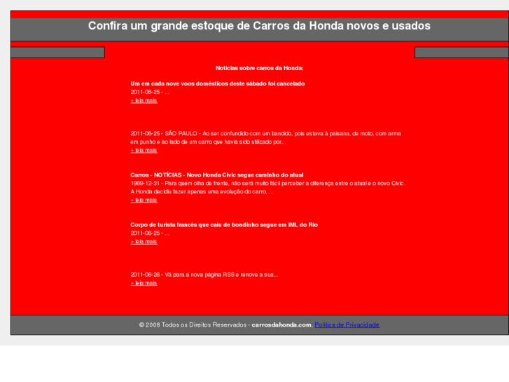 www.carrosdahonda.com