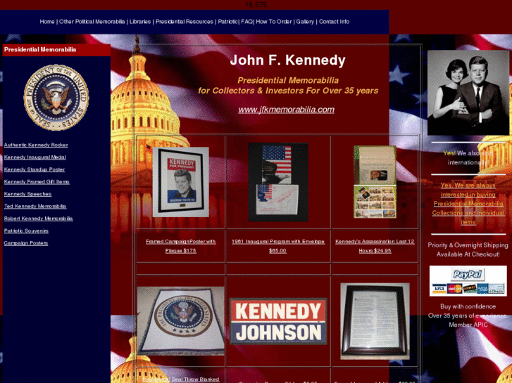 www.jfkmemorabilia.com