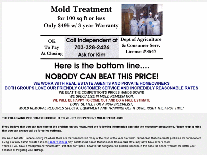 www.moldremovalfredericksburg.com