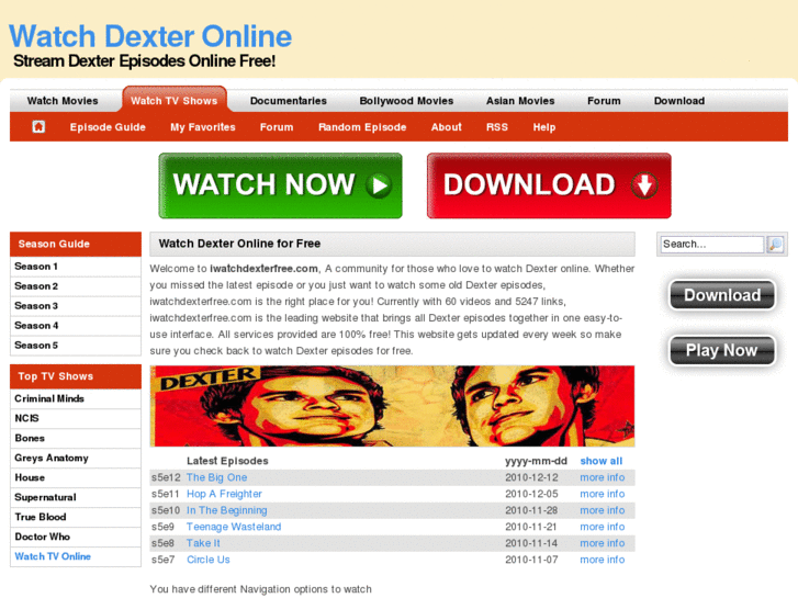 www.iwatchdexterfree.com
