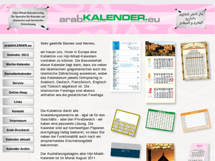 www.arabkalender.eu