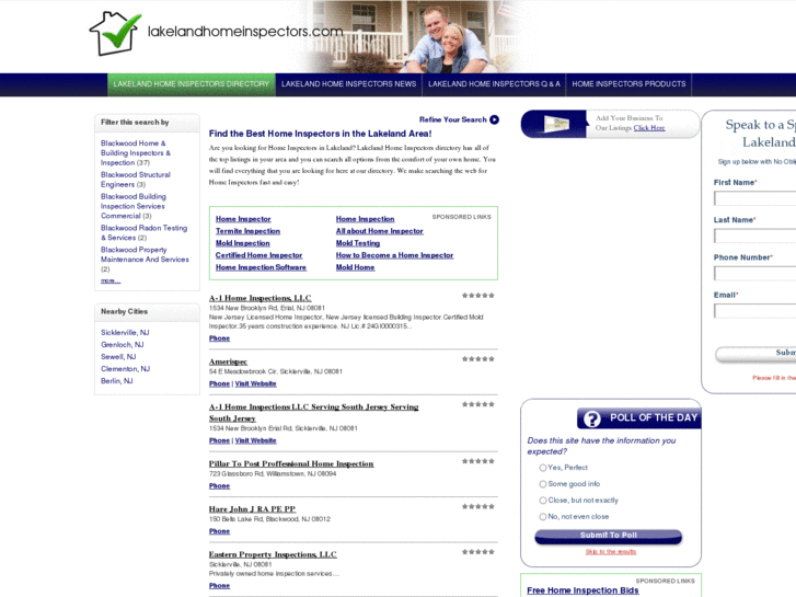 www.lakelandhomeinspectors.com