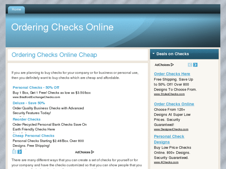 www.orderingchecksonline.net