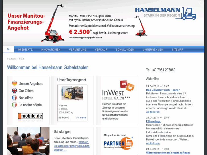 www.telestapler-vermietung.com