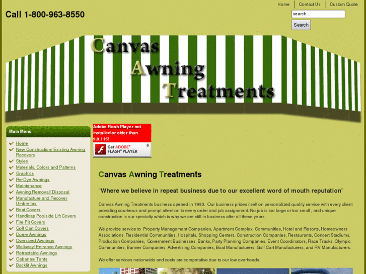 www.canvasawningtreatments.com