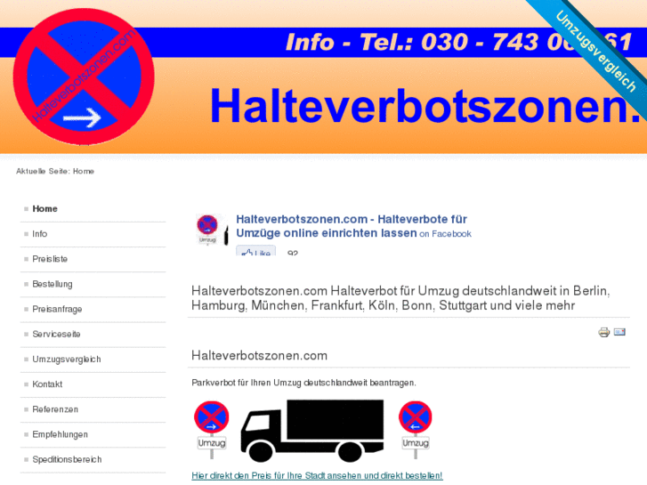 www.halteverbotszonen.com