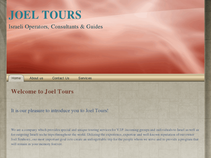 www.joeltours.com