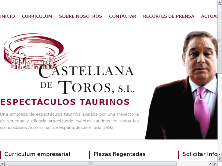www.castellanadetoros.es