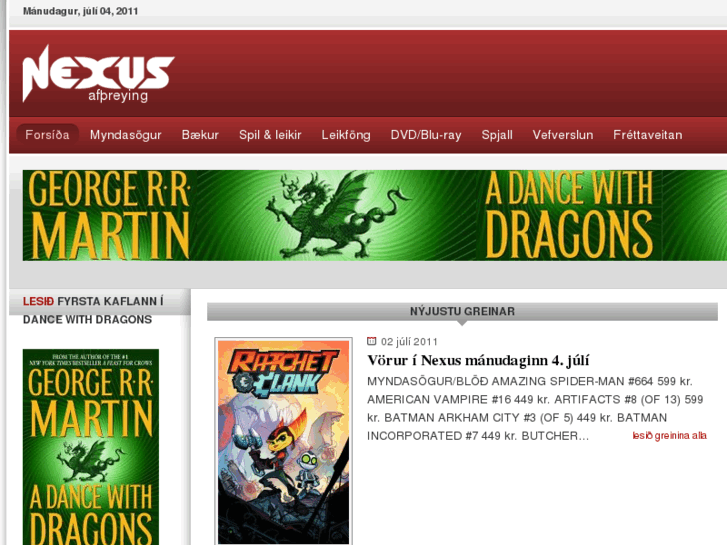 www.nexus.is