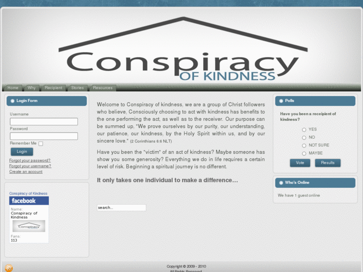 www.conspiracyofkindness.org