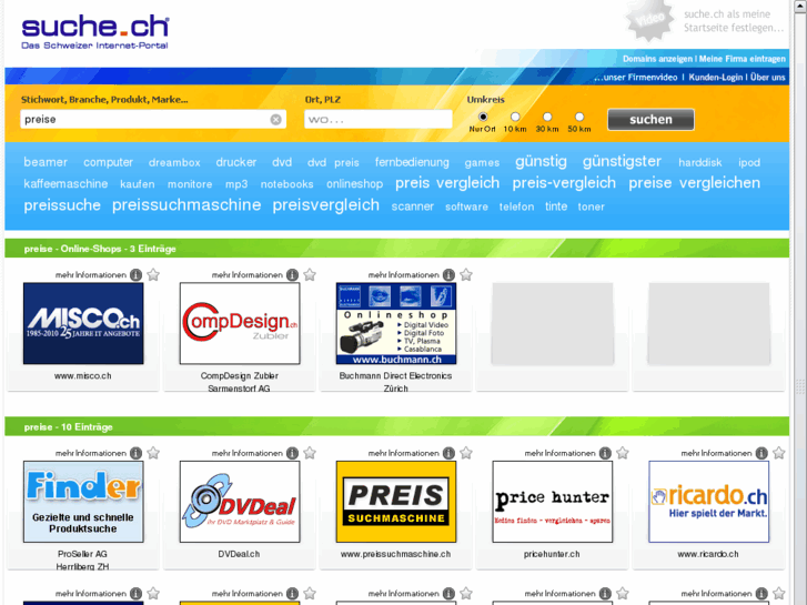 www.preise.ch