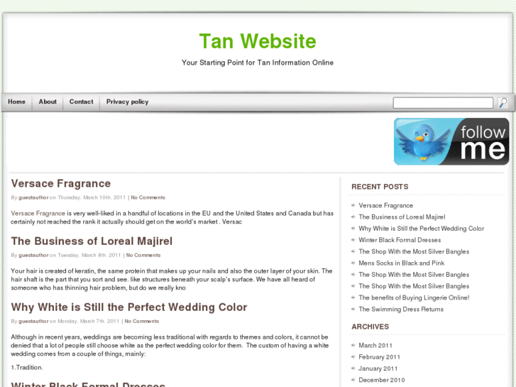 www.tanwebsite.com