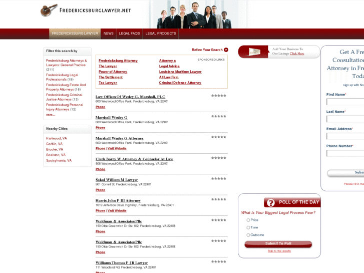 www.fredericksburglawyer.net